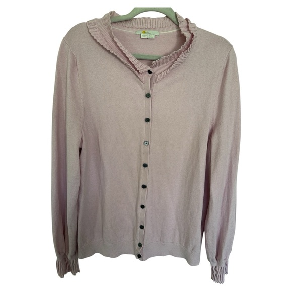 Boden Sweaters - Boden Cardigan Womens Pink Wool Cotton Sweater size US 16/18